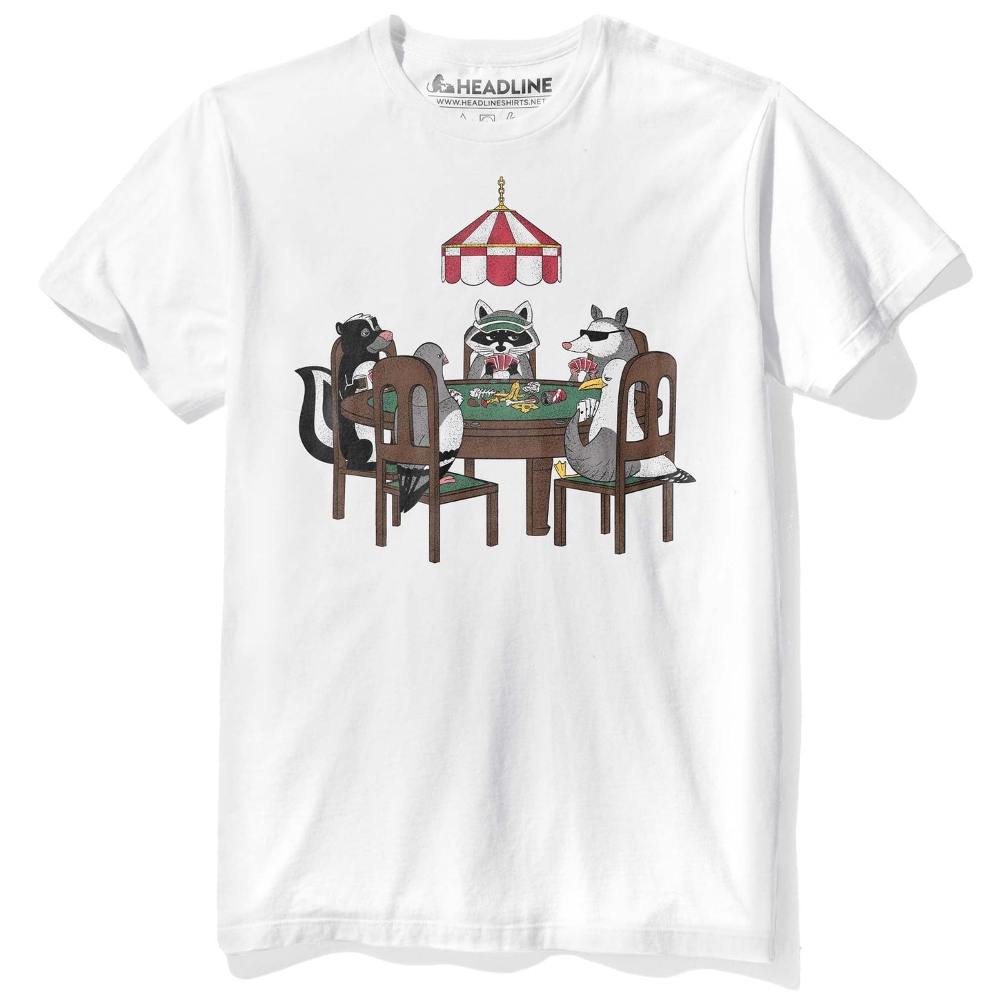 Trash Animal Poker T-Shirt