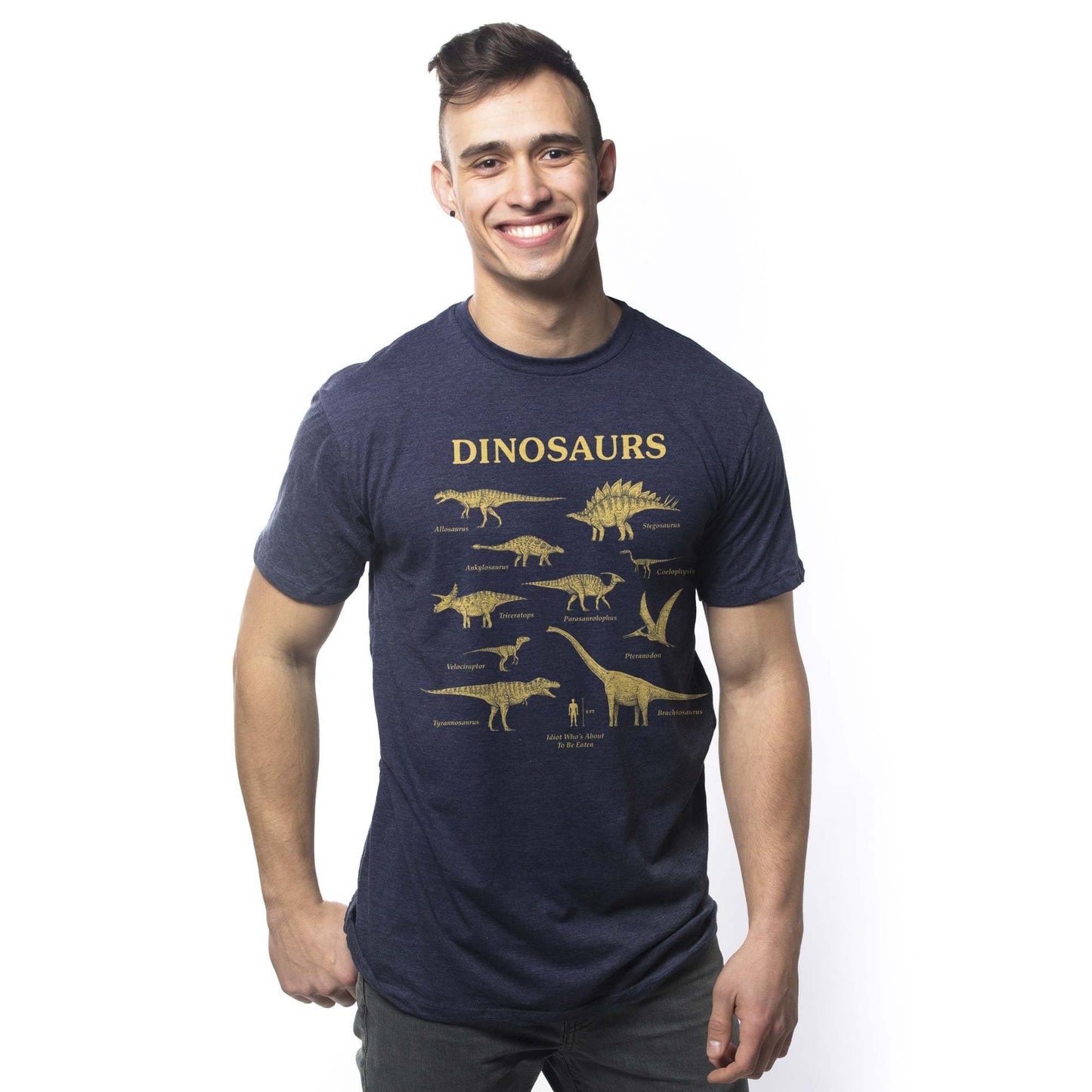 Dinosaurs & Idiot T-Shirt