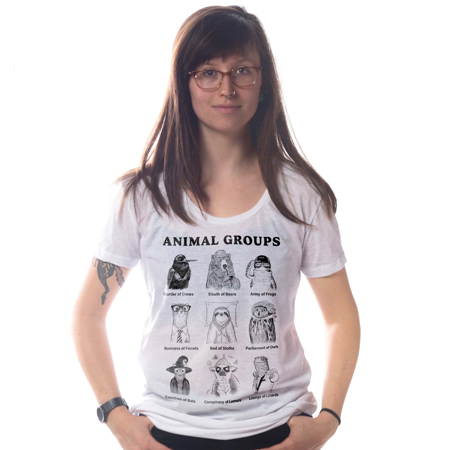 Women's Animal Groups T-Shirt