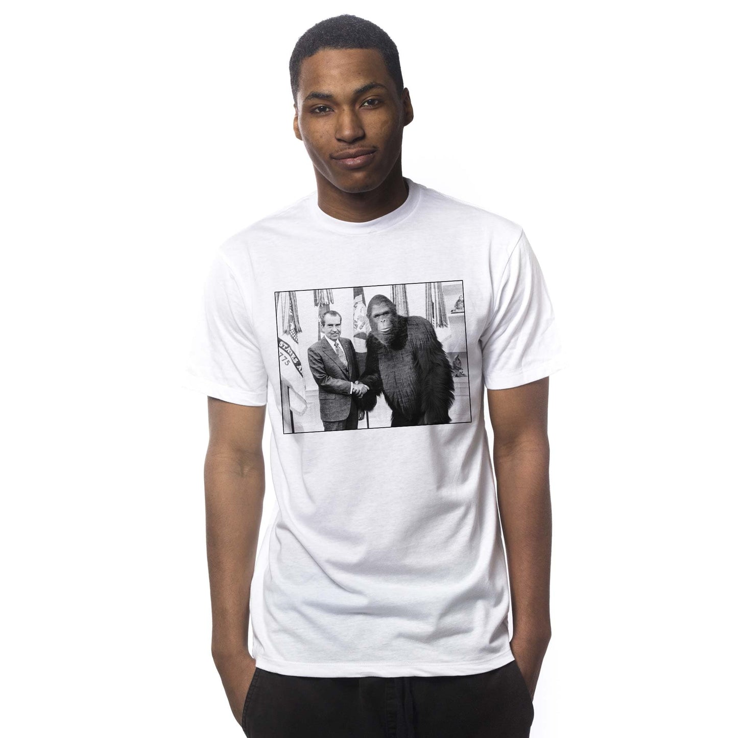 Nixon Meets Bigfoot T-Shirt