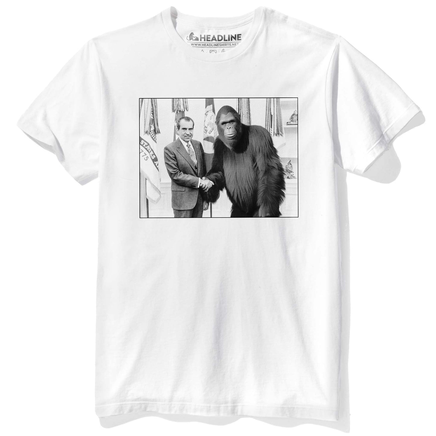 Nixon Meets Bigfoot T-Shirt