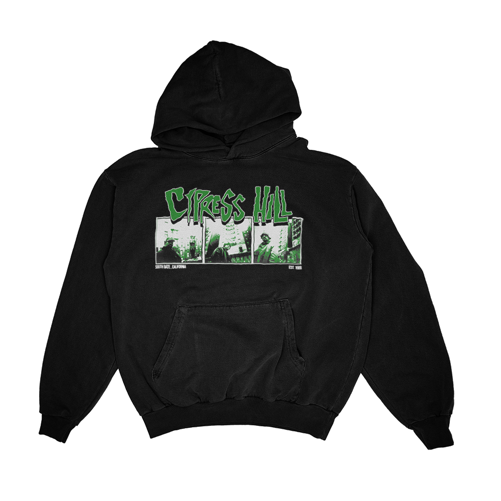 CYPRESS HILL HEAVYWEIGHT BLACK HOODIE