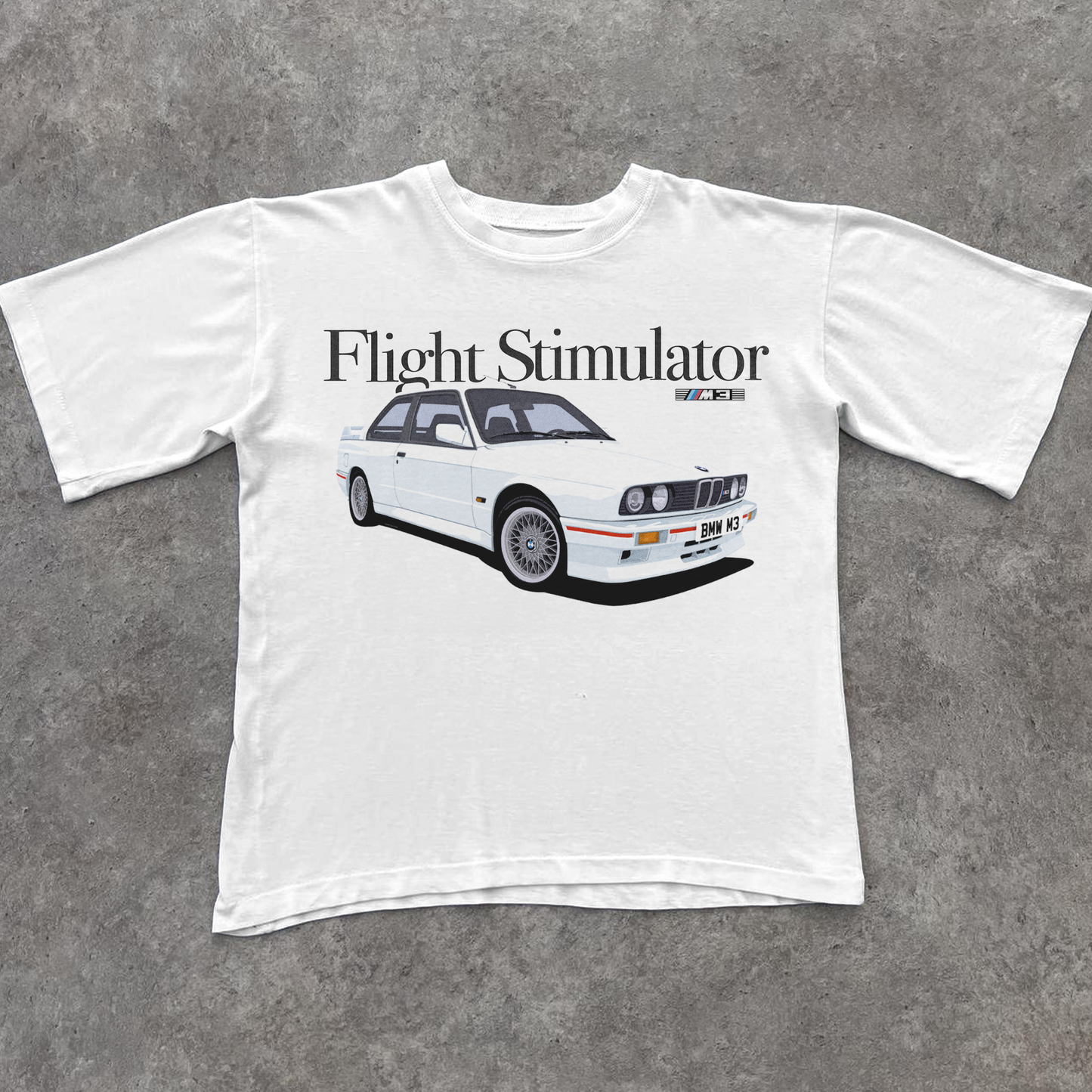 HIGH ST POLO GOLF HEAVY WEIGHT WHITE TEE