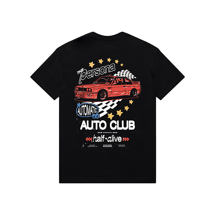 Half Alive / Auto Club Tee (Black)