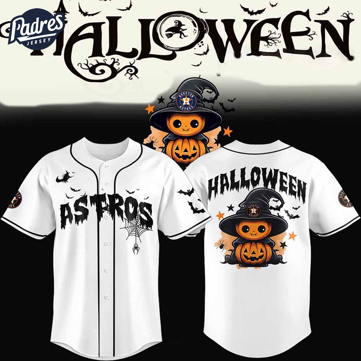 Halloween Houston Astros Baseball Jersey - Padres Jersey Oasis: Elevate Your Baseball Style Game