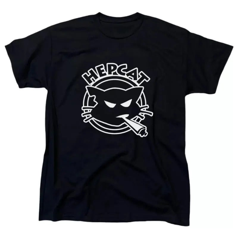 Hepcat Mens Ska Raggae T-Shirt - Cotton - Gift - Crew