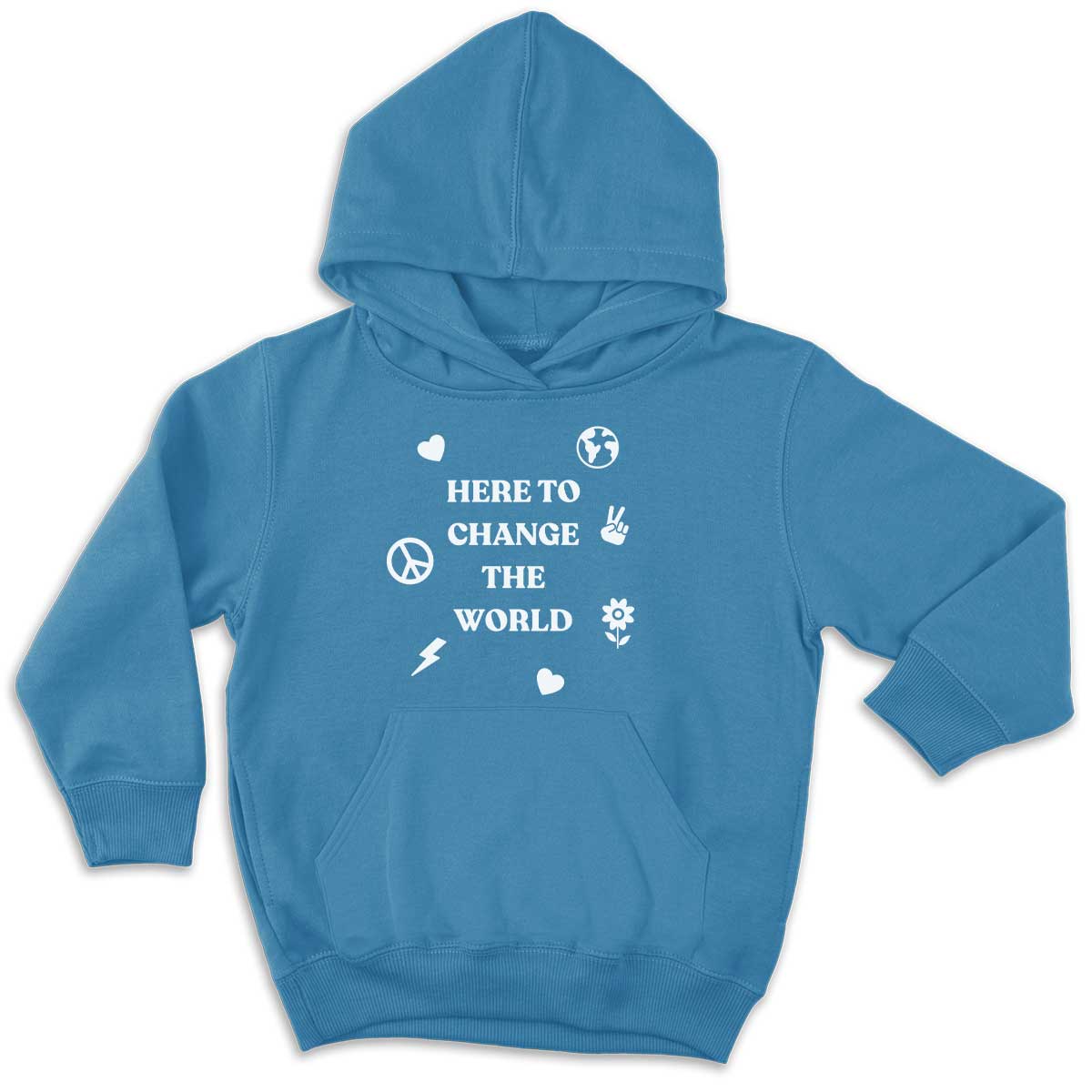 Here To Change The World Kids Hoodie