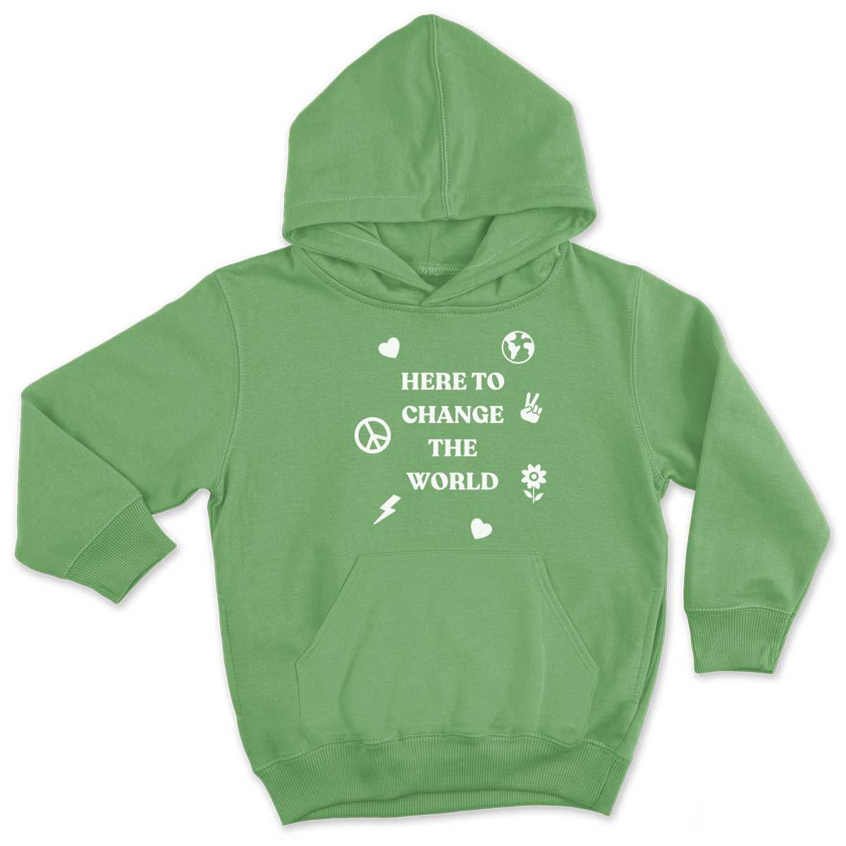 Here To Change The World Kids Hoodie