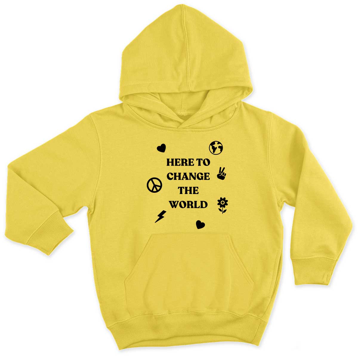 Here To Change The World Kids Hoodie