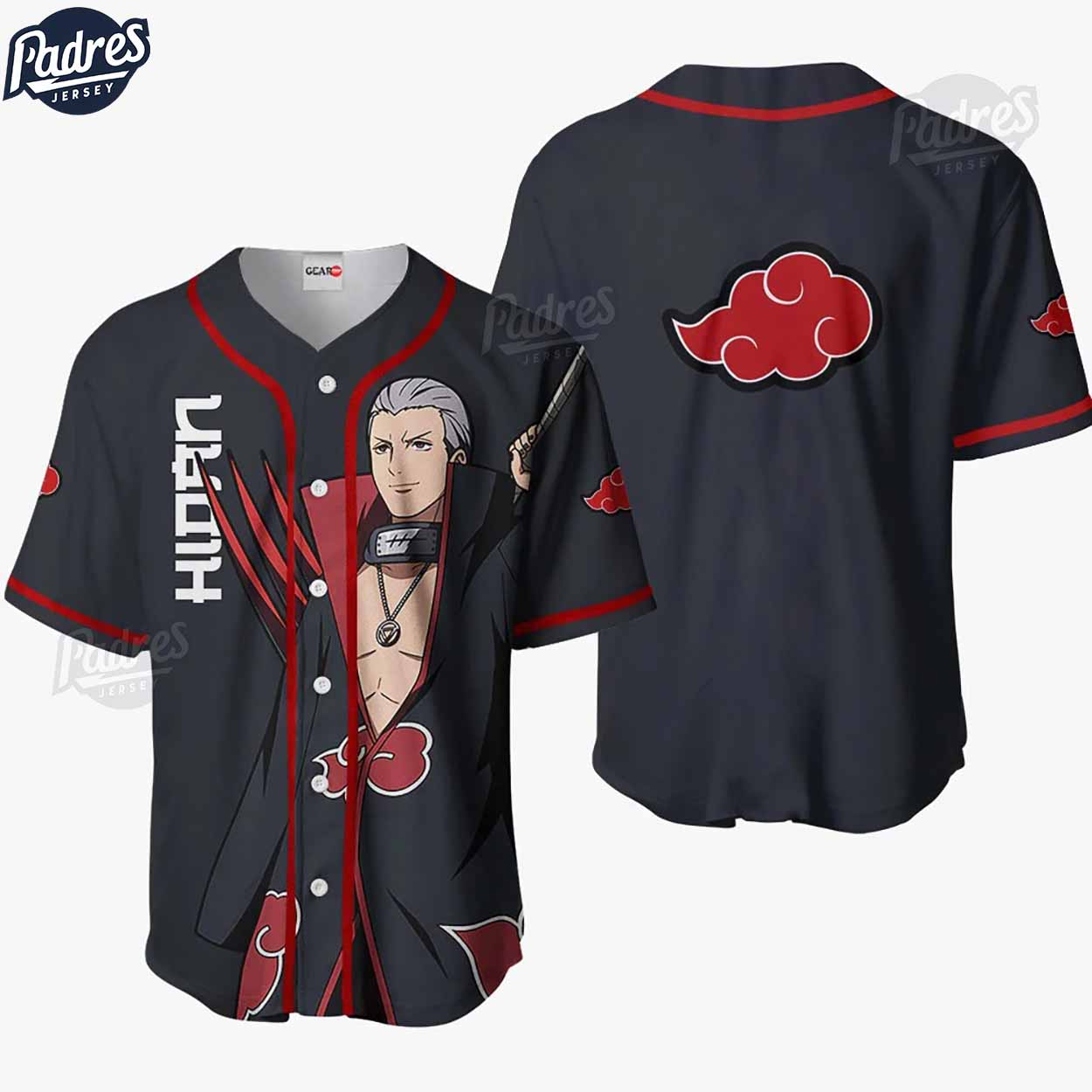 Hidan Baseball Jersey Shirt - Padres Jersey Oasis: Elevate Your Baseball Style Game