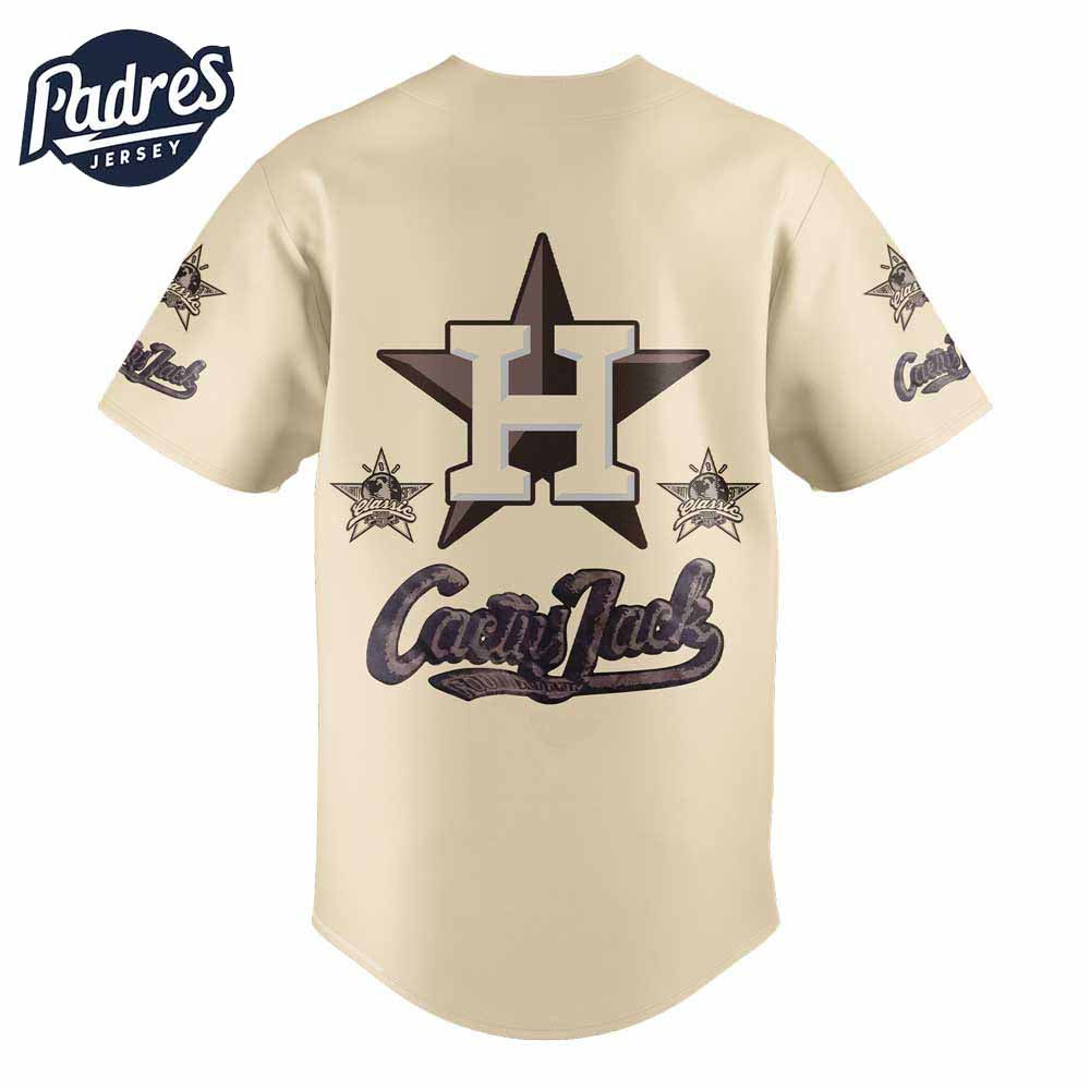 Houston Astros Cactus Jack Foundation Baseball Jersey - Padres Jersey Oasis: Elevate Your Baseball Style Game