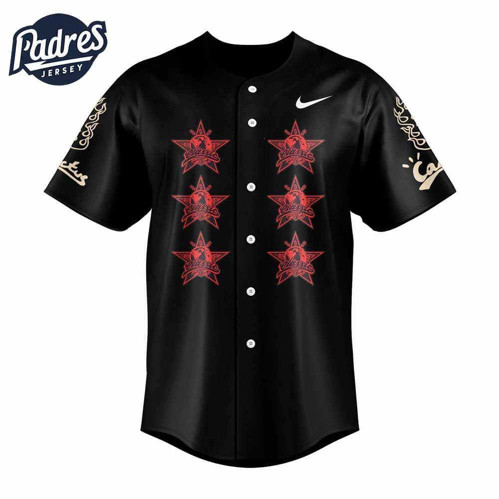 Houston Astros Cactus Jack Foundation Black Baseball Jersey - Padres Jersey Oasis: Elevate Your Baseball Style Game