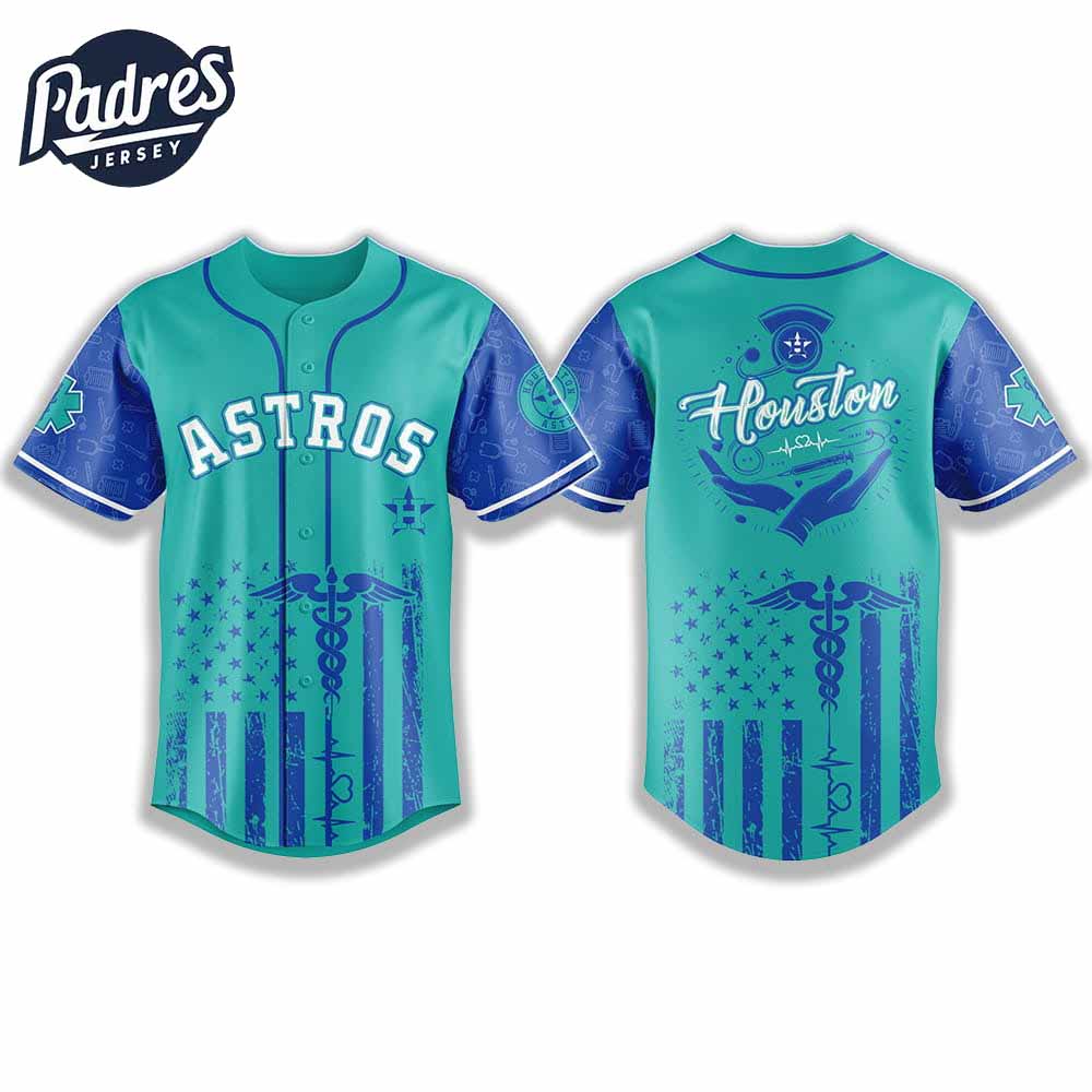 Houston Astros International Nurse Day 2025 Baseball Jersey - Padres Jersey Oasis: Elevate Your Baseball Style Game