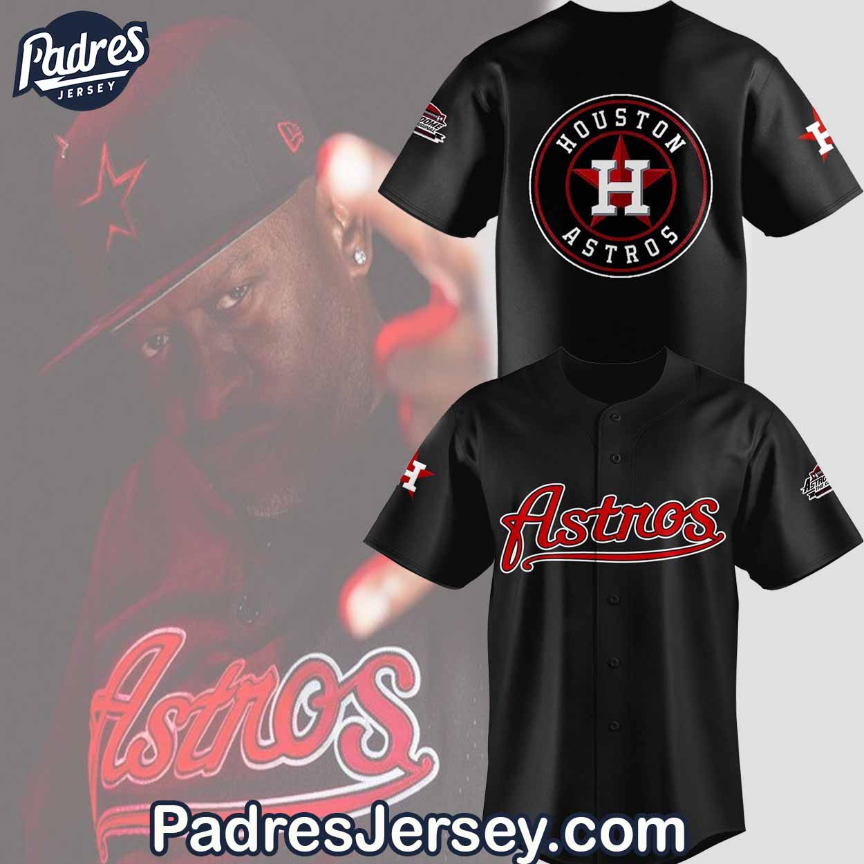 Houston Astros Scarface 30th Anniversary Baseball Jersey Outfit - Padres Jersey Oasis: Elevate Your Baseball Style Game