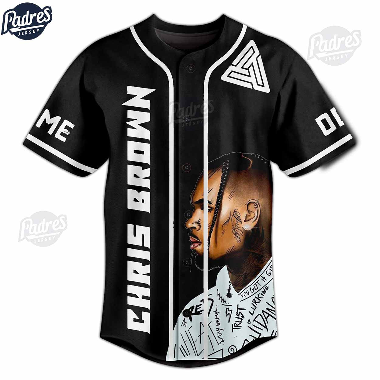 I Don't Wanna Play No Games Chris Brown Custom Baseball Jersey - Padres Jersey Oasis: Elevate Your Baseball Style Game