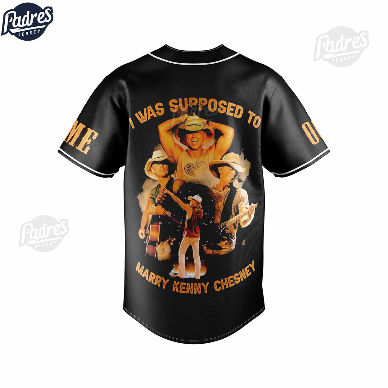 I Was Supposed To Marry Kenny Chesney Custom Baseball Jersey Style - Padres Jersey Oasis: Elevate Your Baseball Style Game