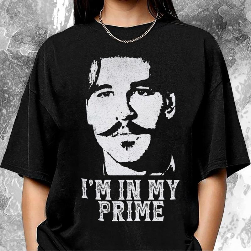 I'm In My Prime Tombstone Doc Holiday T-Shirt, Doc Holiday Quote Premium T-Shirt