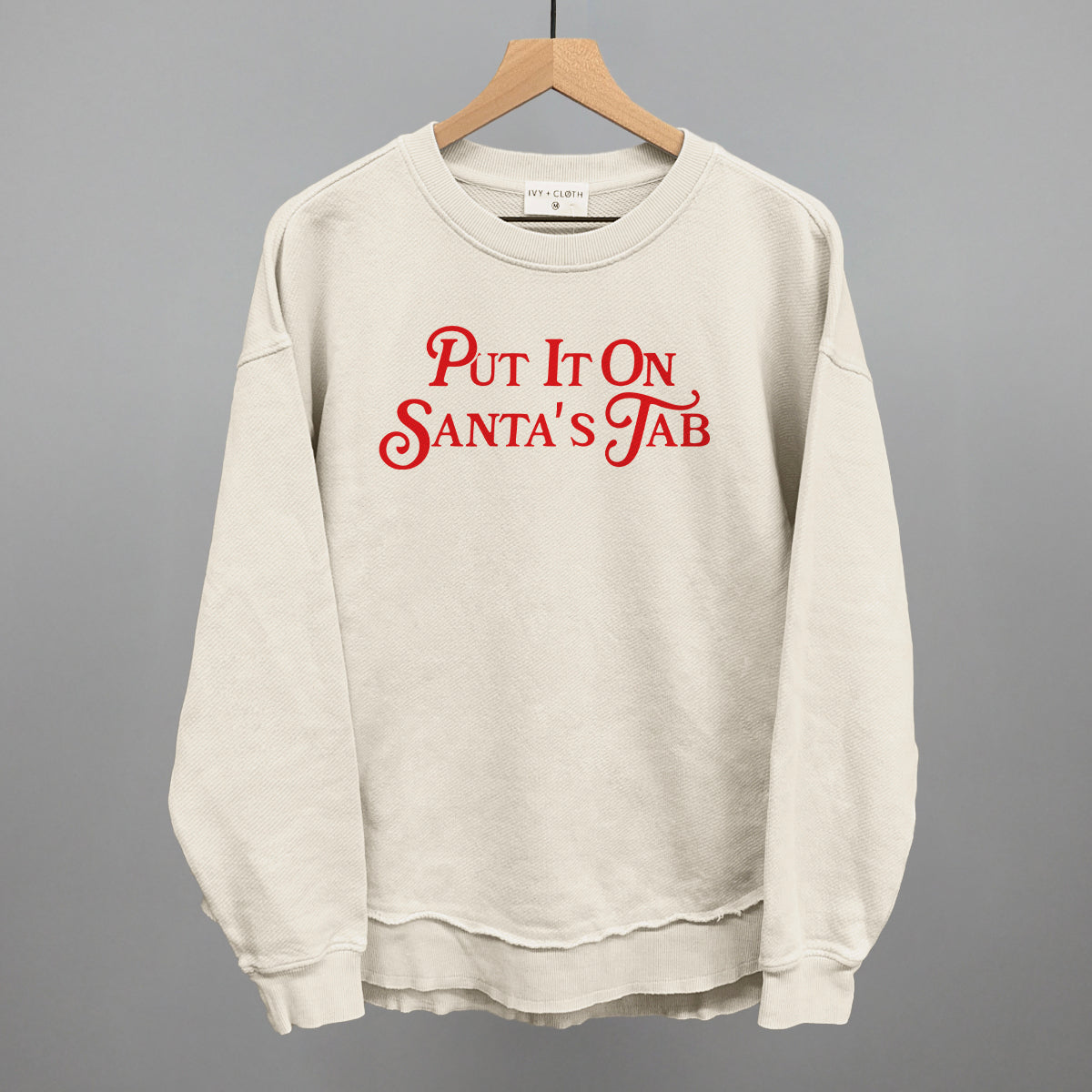 Put It On Santa's Tab (Red)