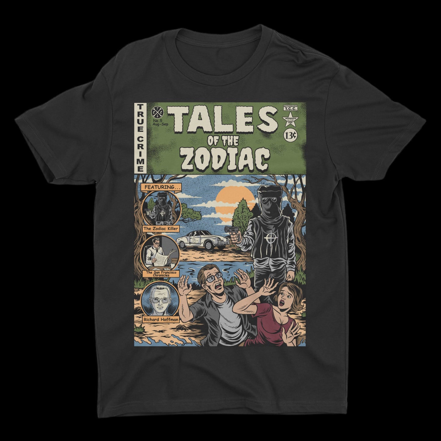 Tales of the Zodiac T-Shirt, Art Print & Sticker Bundle