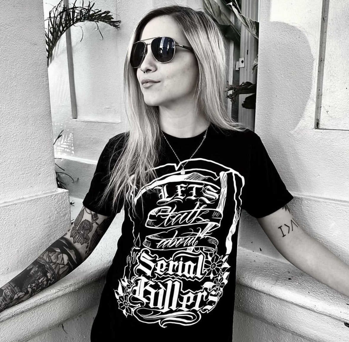 LetÃ¢â‚¬â„¢s Talk About Serial Killers T-Shirt