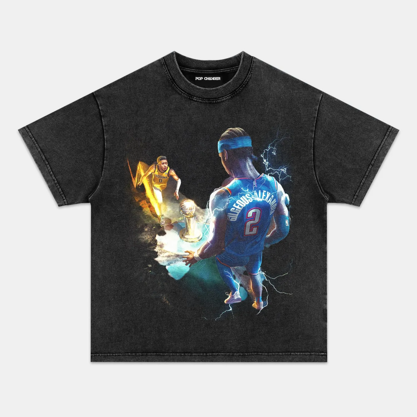 INDIANA PACERS VS OKLAHOMA CITY THUNDER TEE 6.4