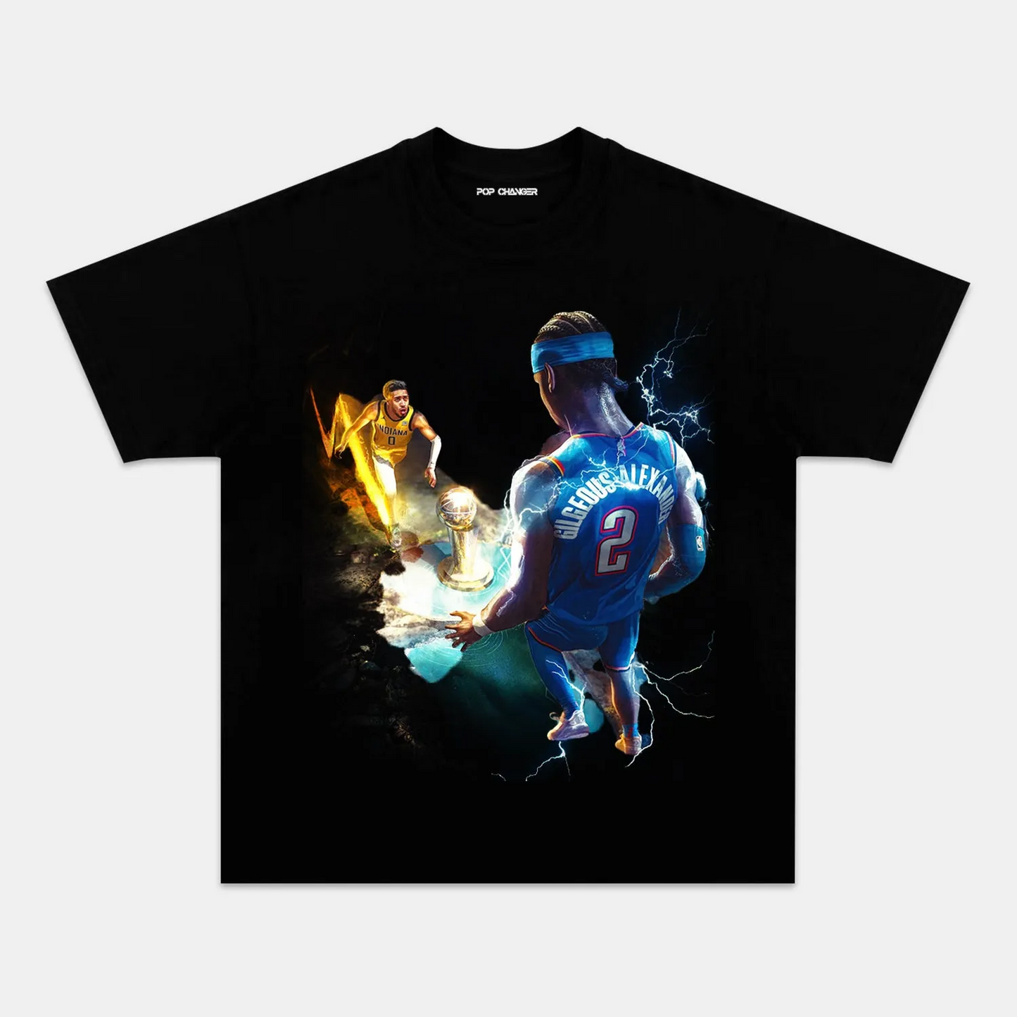 INDIANA PACERS VS OKLAHOMA CITY THUNDER TEE 6.4