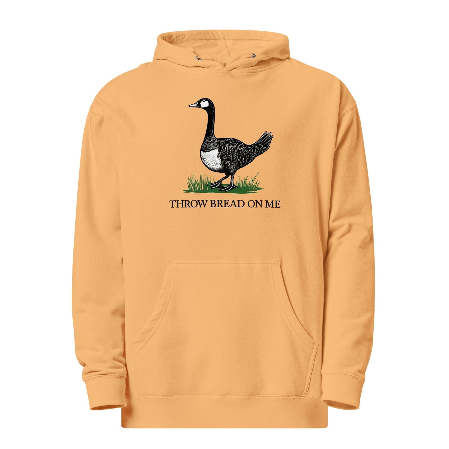 Unisex Throw Bread On Me Midweight Pullover Hoodie