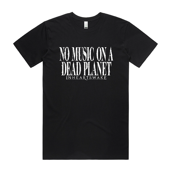 In Hearts Wake - No Music On A Dead Planet Tee (Black)