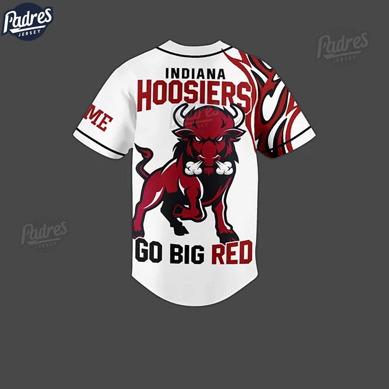 Indiana Hoosiers Basketball Team Custom NCAA Baseball Jersey - Padres Jersey Oasis: Elevate Your Baseball Style Game
