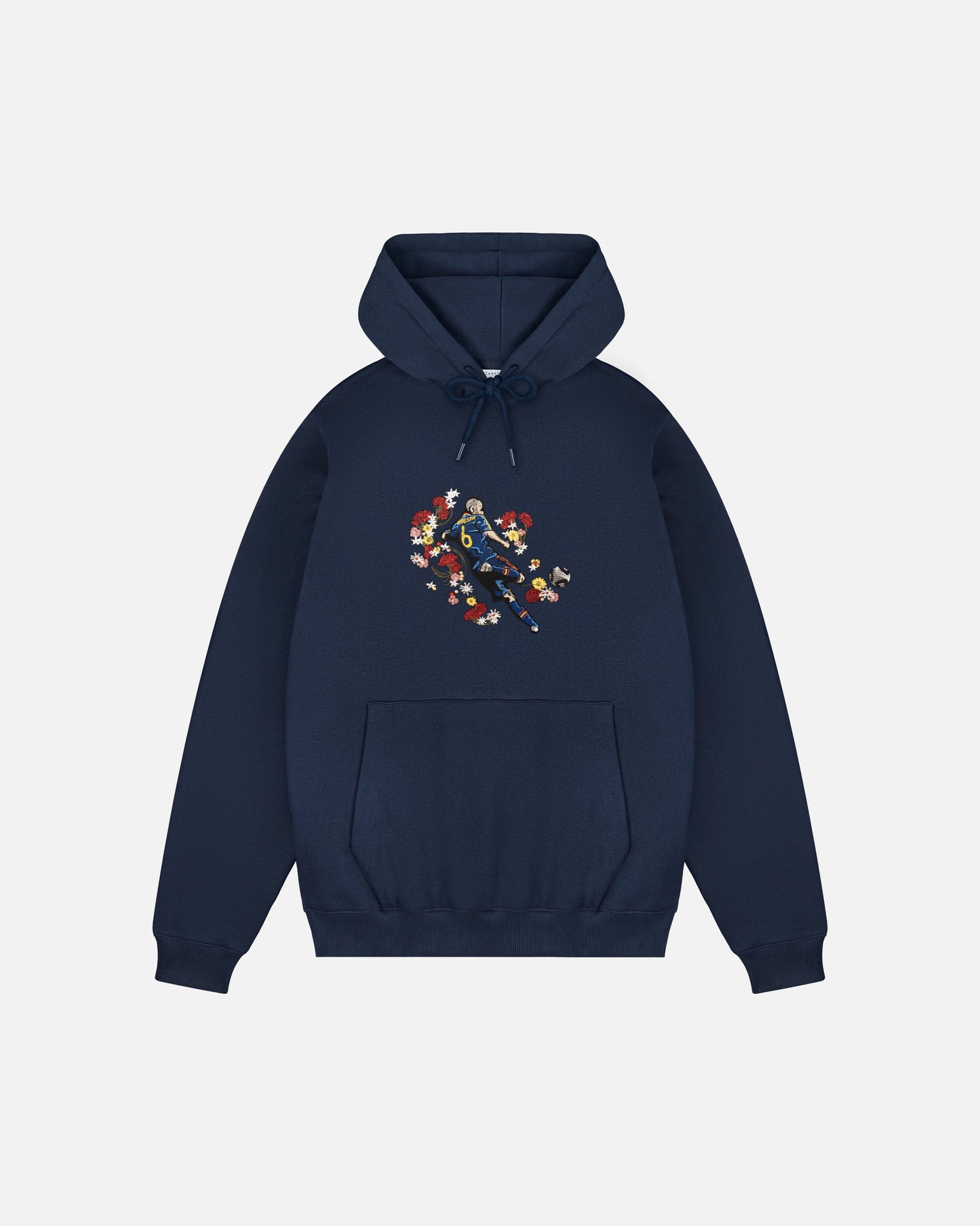 Flowers For Iniesta Hoodie