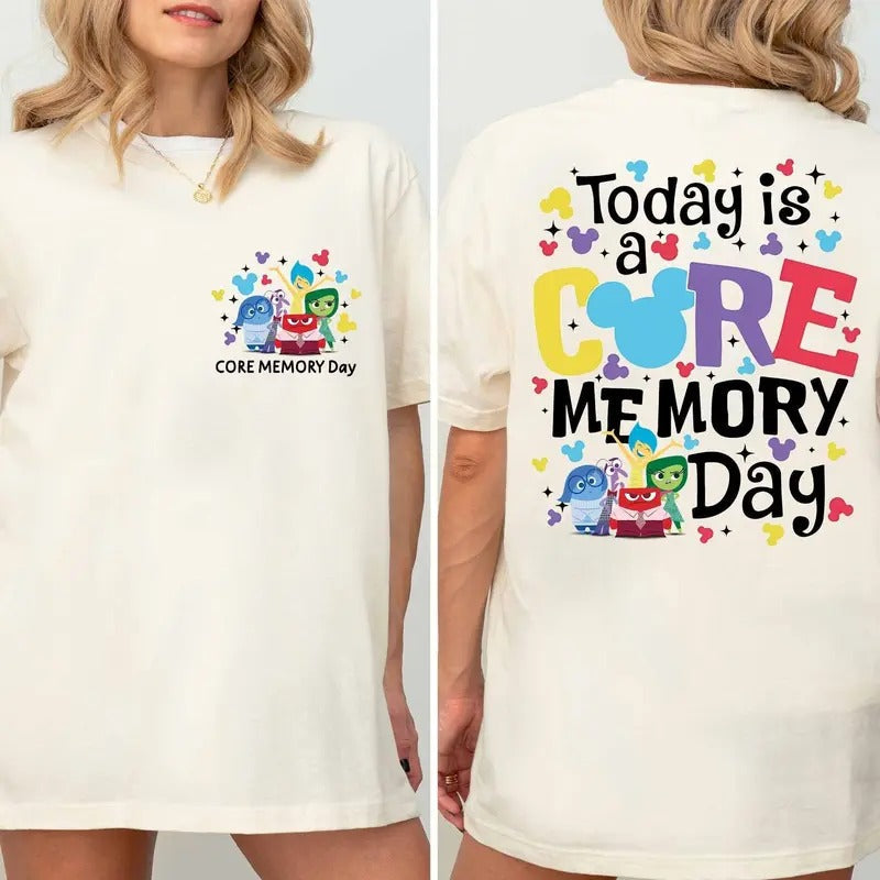 Inside Out Shirt, Today Is A Core Memory Day Shirt, Mental Health & Inclusion Tee, Emotional support shirt