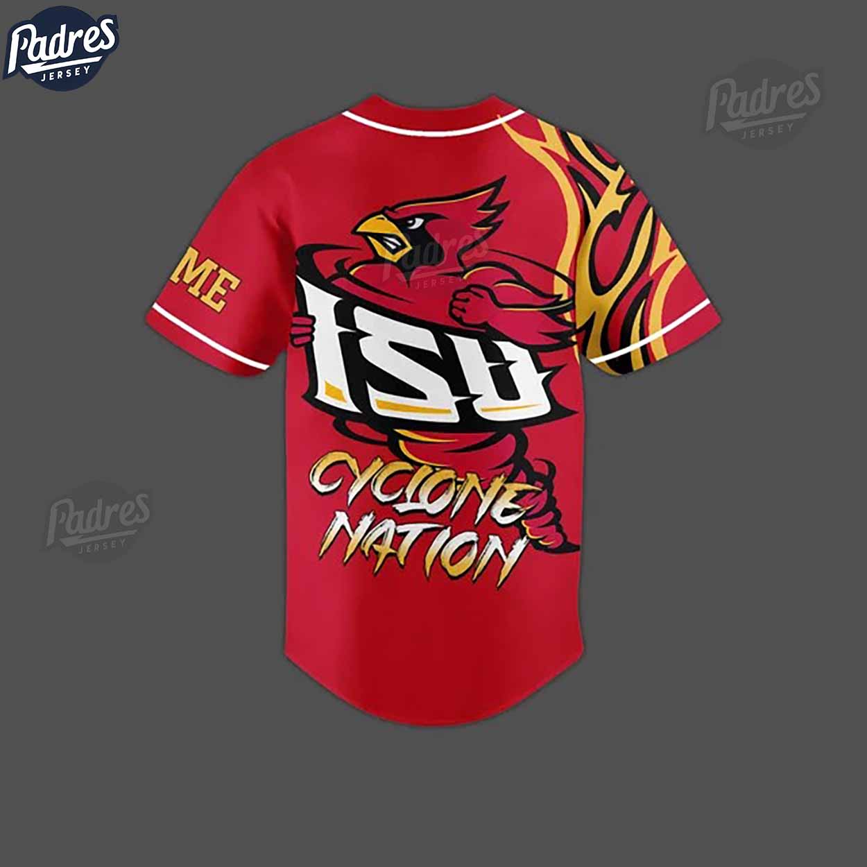 Iowa State Cyclones Basketball Team Custom Baseball Jersey - Padres Jersey Oasis: Elevate Your Baseball Style Game