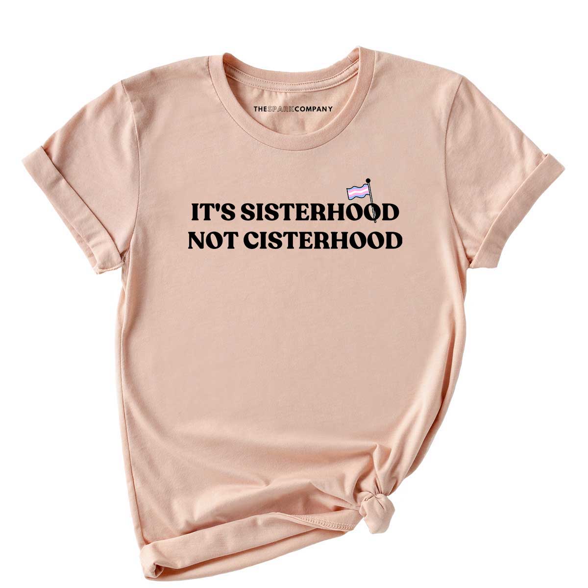 It's Sisterhood Not Cisterhood T-Shirt
