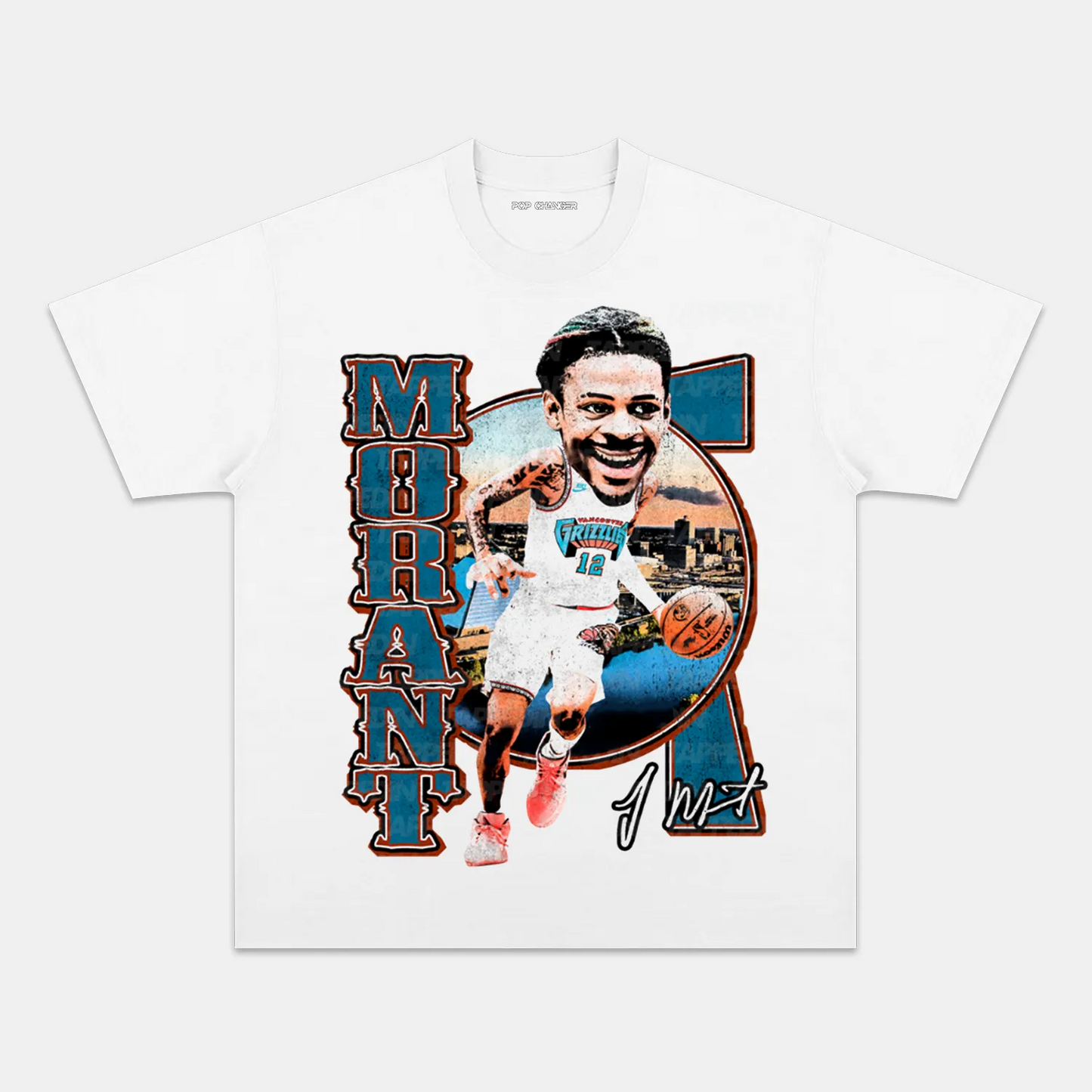 JA MORANT BIG HEAD TEE