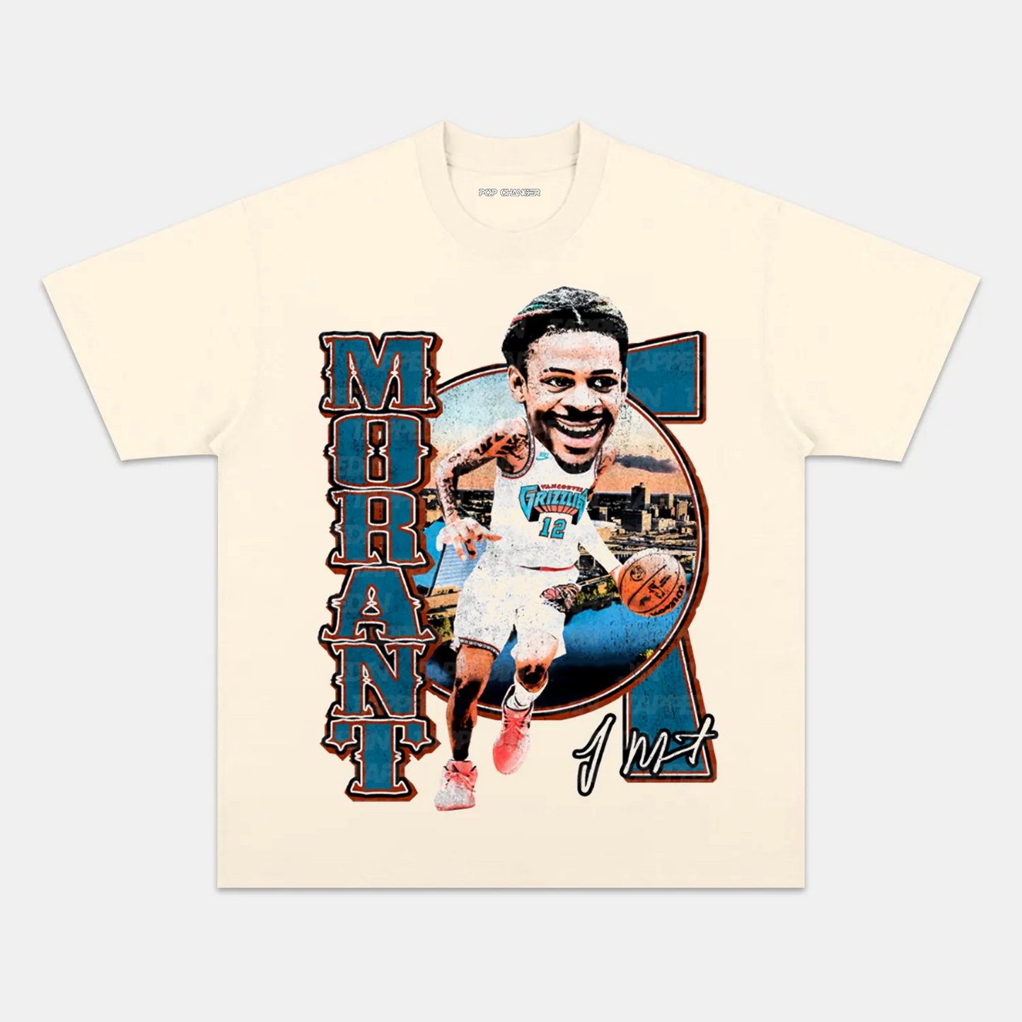 JA MORANT BIG HEAD TEE