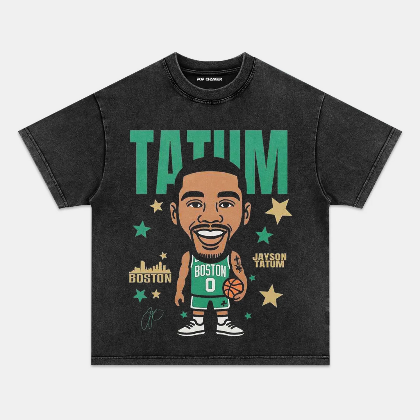JAYSON TATUM CARTOON TEE