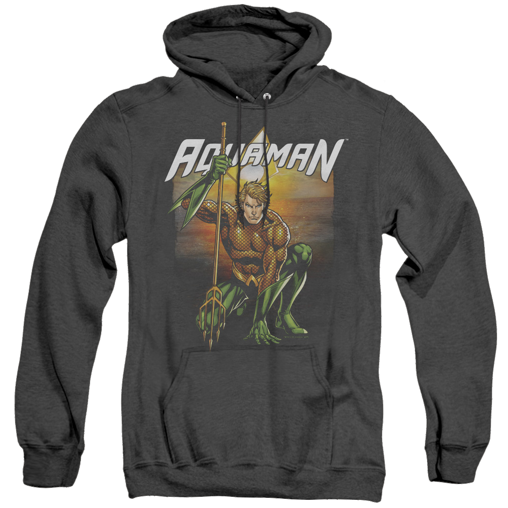 Aquaman Beach Sunset - Heather Pullover Hoodie