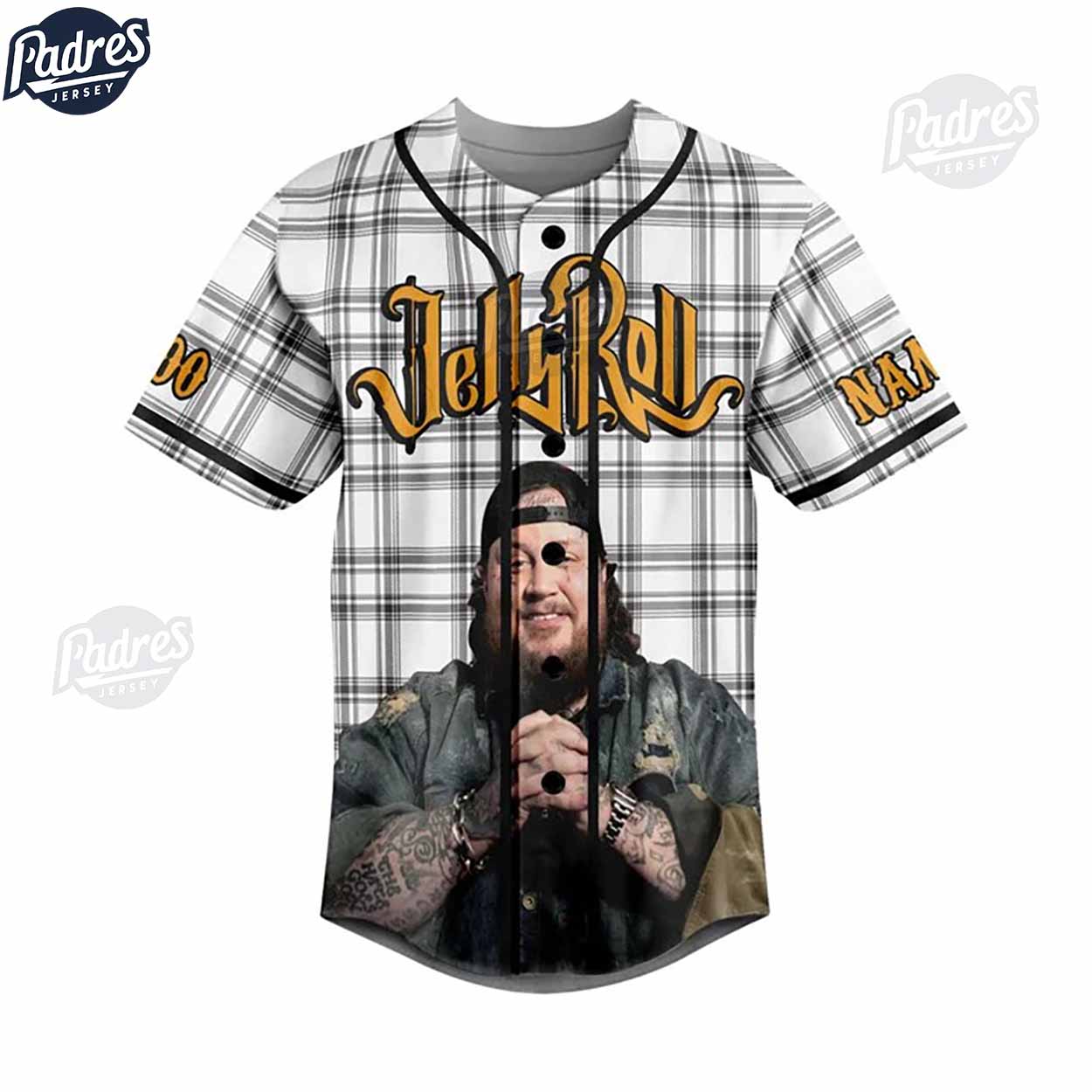 Jelly Roll I Am Not Okay Custom Baseball Jersey Fans - Padres Jersey Oasis: Elevate Your Baseball Style Game