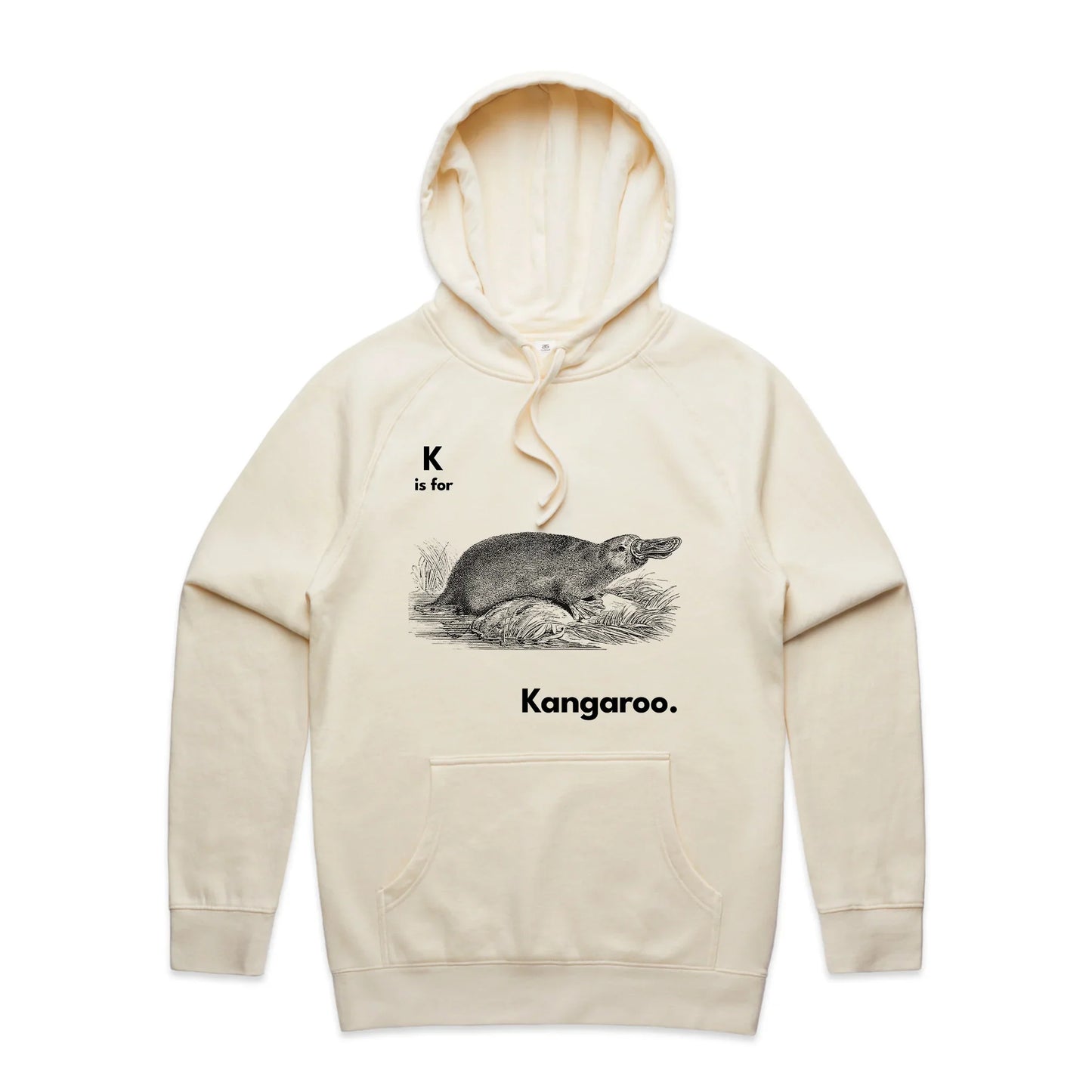 K Is For Kangaroo Hoodie