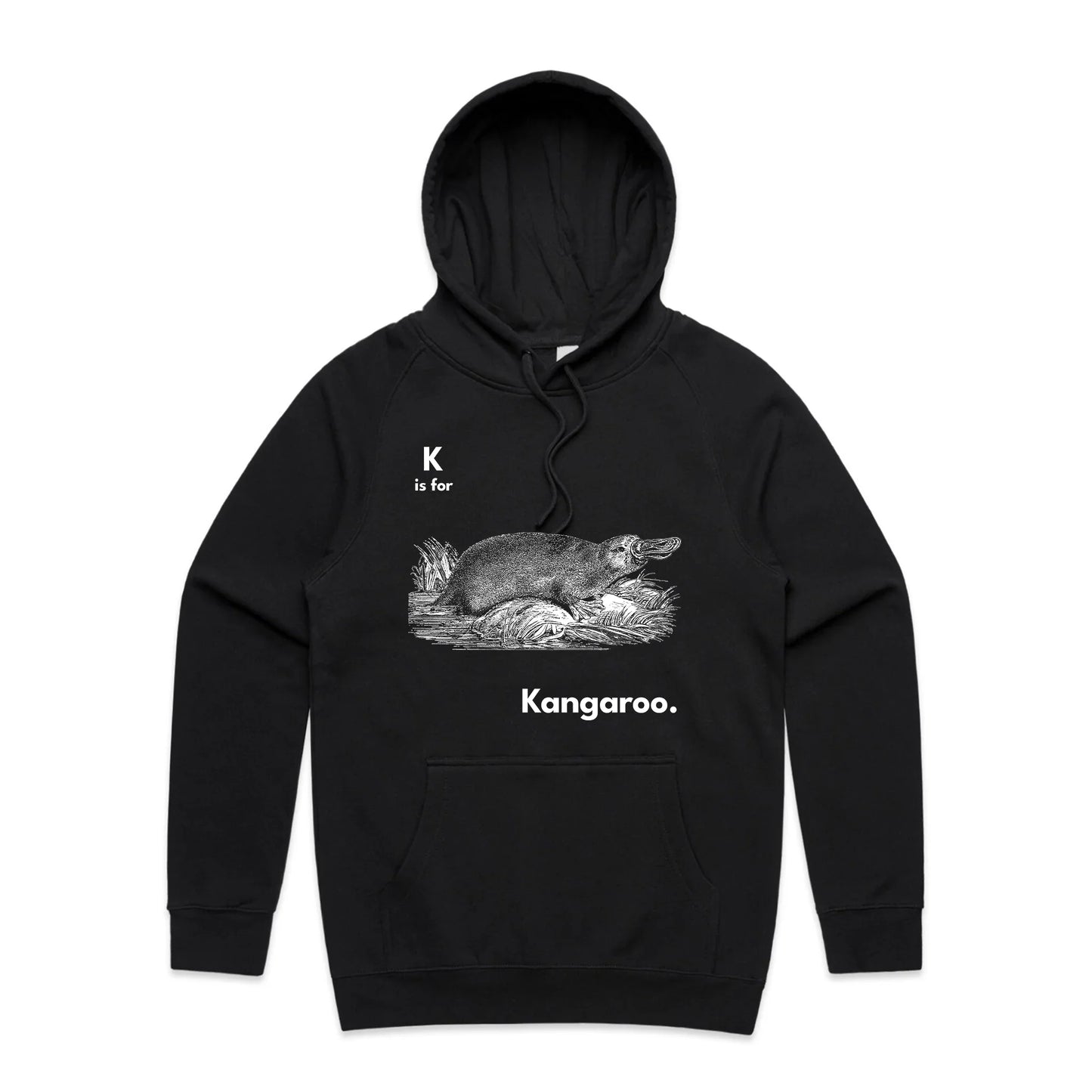K Is For Kangaroo Hoodie