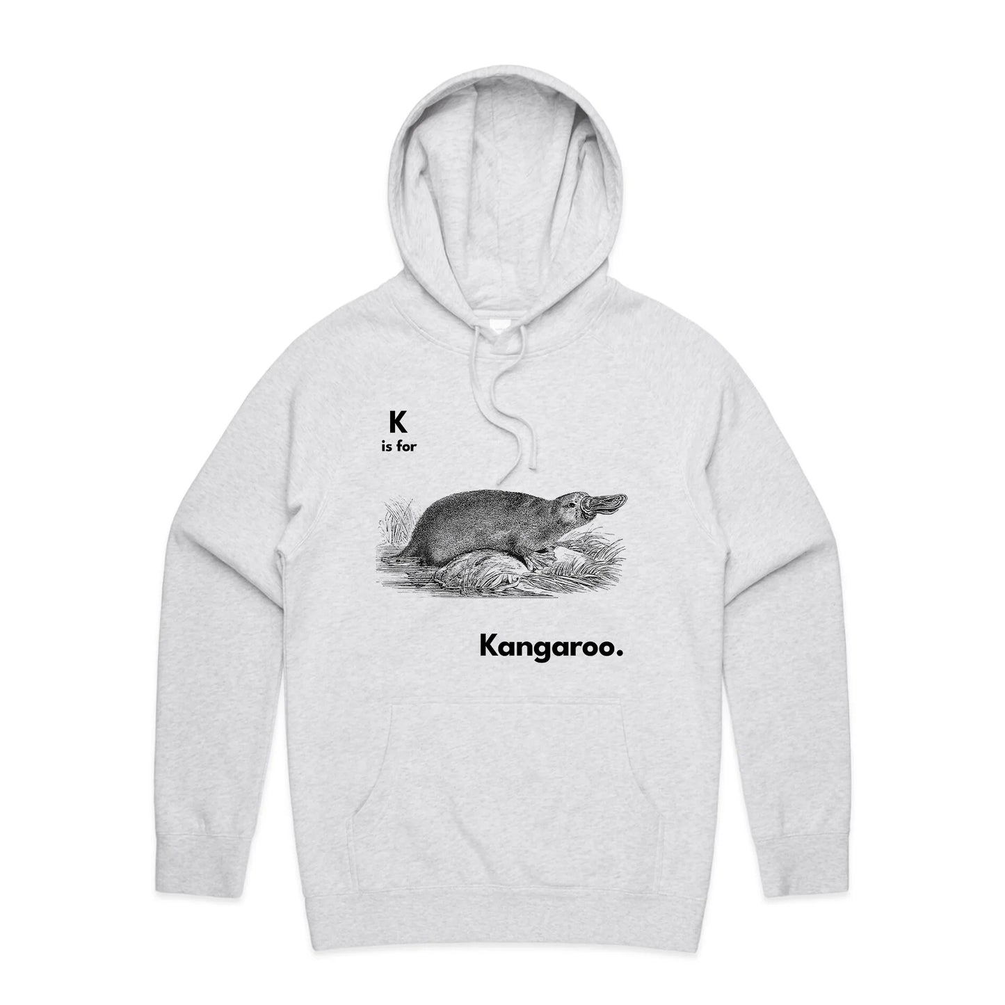 K Is For Kangaroo Hoodie