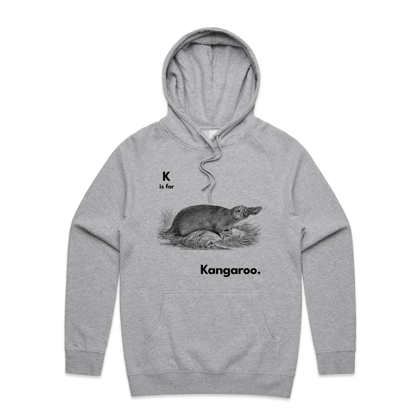 K Is For Kangaroo Hoodie