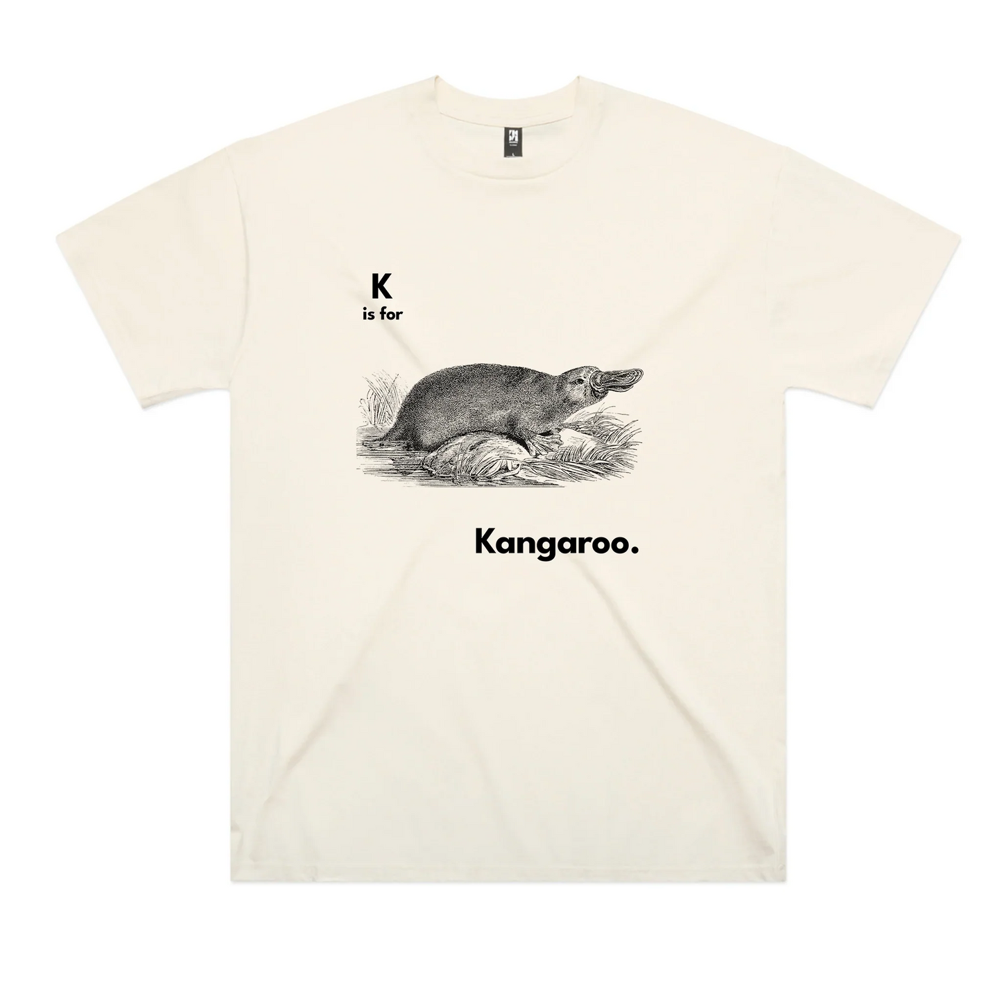 K Is For Kangaroo Oversized Tee