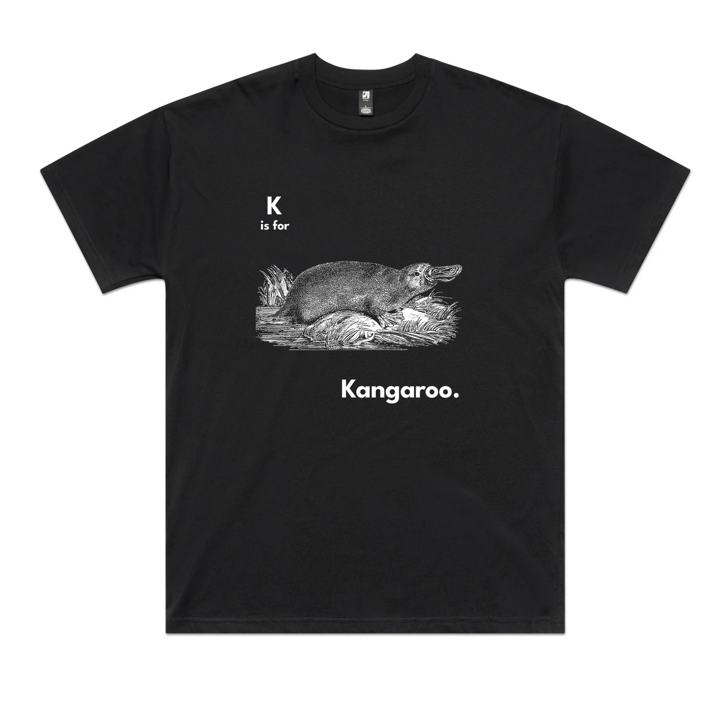 K Is For Kangaroo Oversized Tee