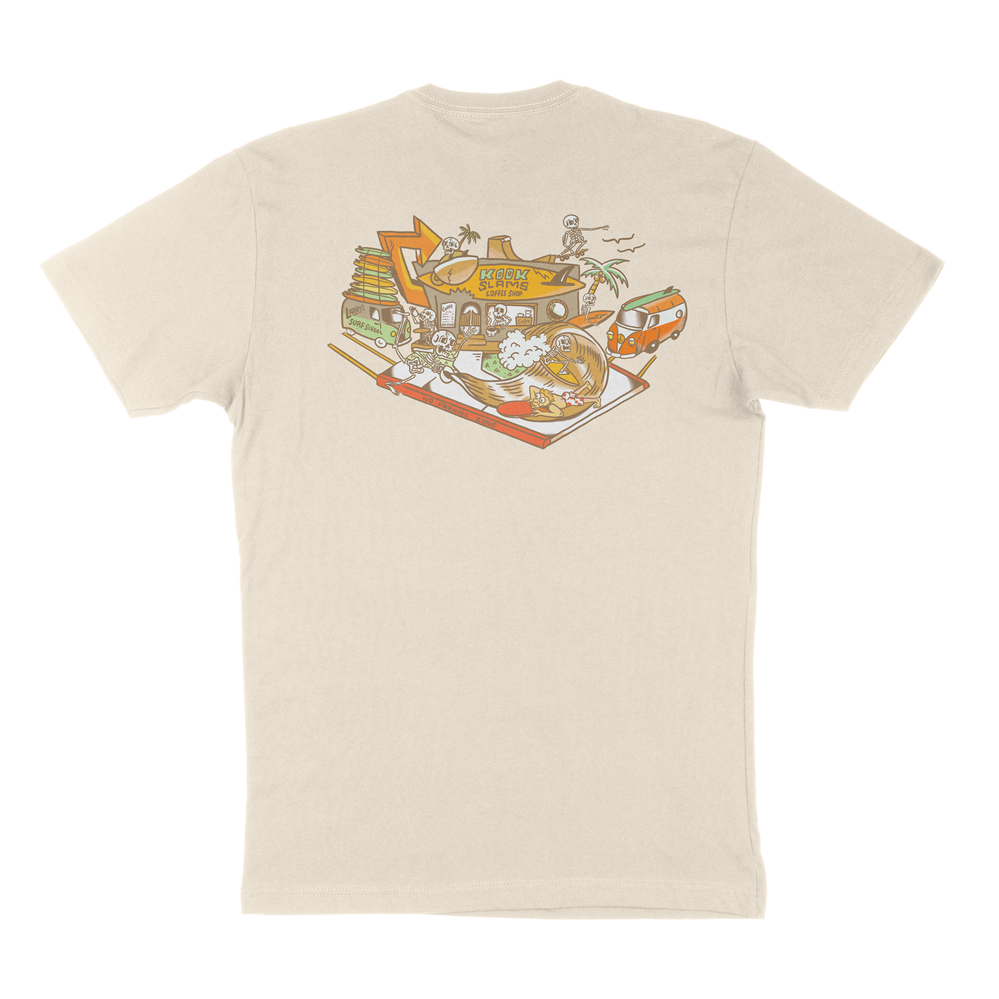 Kook Slams Coffee Shop T Shirt