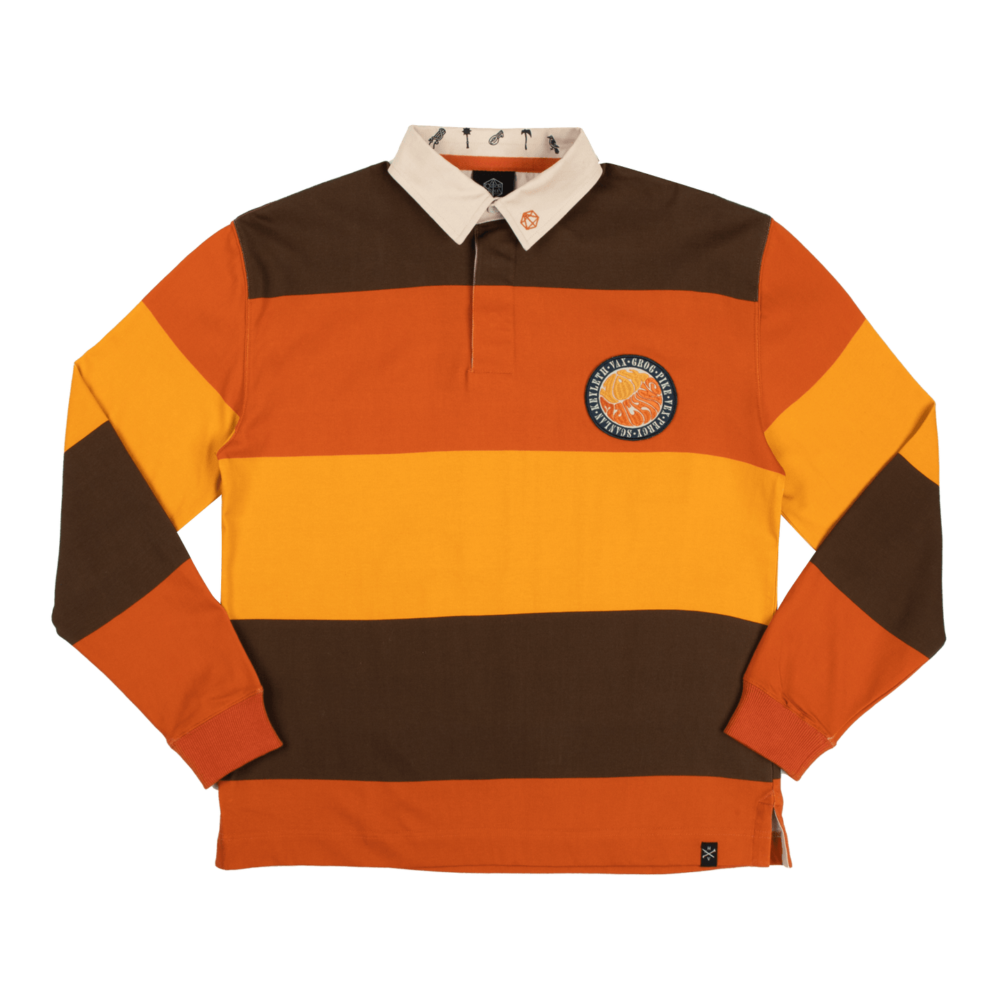 Vox Machina Striped Rugby Shirt