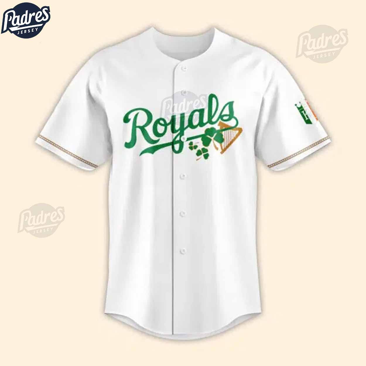 Kansas City Royals Irish Heritage Night Baseball Jersey Style - Padres Jersey Oasis: Elevate Your Baseball Style Game