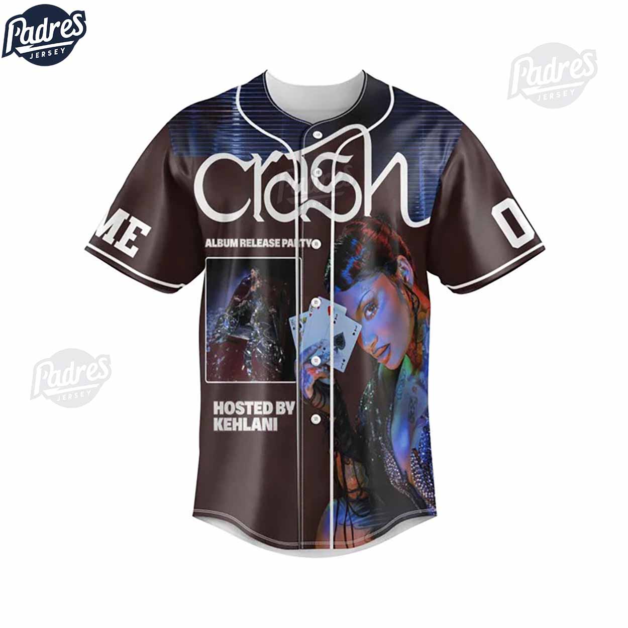 Kehlani Custom Baseball Jersey Music Fan Apparel - Padres Jersey Oasis: Elevate Your Baseball Style Game
