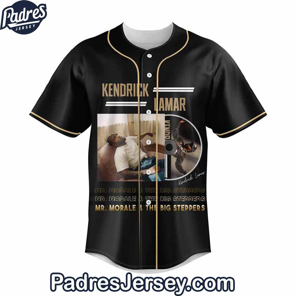 Kendrick Lamar Black Baseball Jersey Outfit - Padres Jersey Oasis: Elevate Your Baseball Style Game