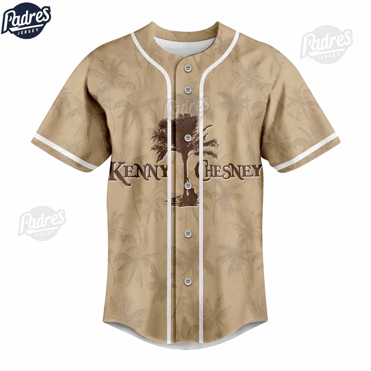 Kenny Chesney No Shoes Eras Custom Baseball Jersey For Fans - Padres Jersey Oasis: Elevate Your Baseball Style Game